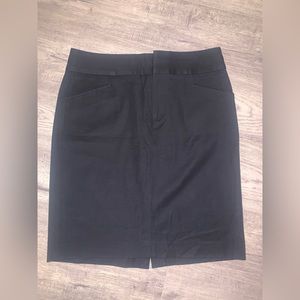 NWT black size 10 Banana Republic midi skirt